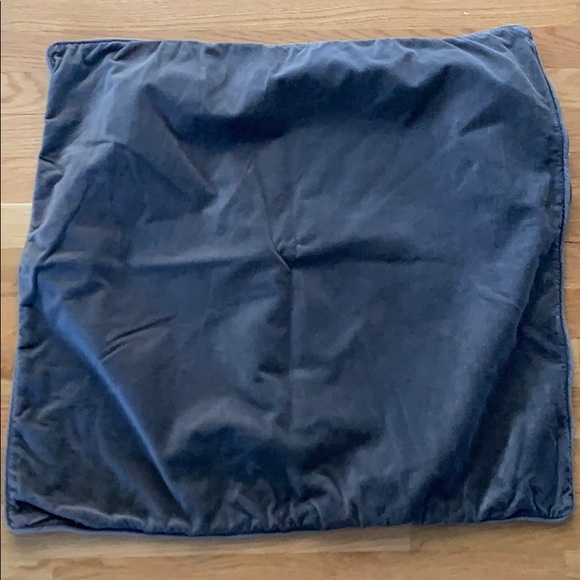 TWO IKEA pillow cover gray 26x26